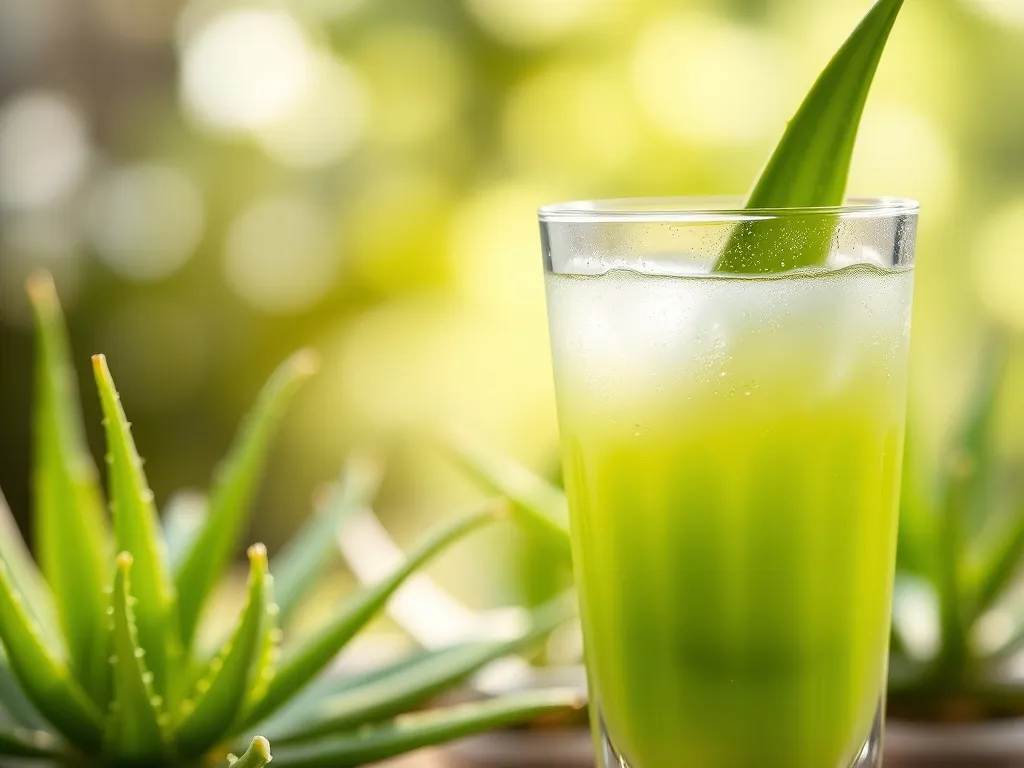 Aloes do picia: odkryj zdrowotne właściwości soku z aloesu