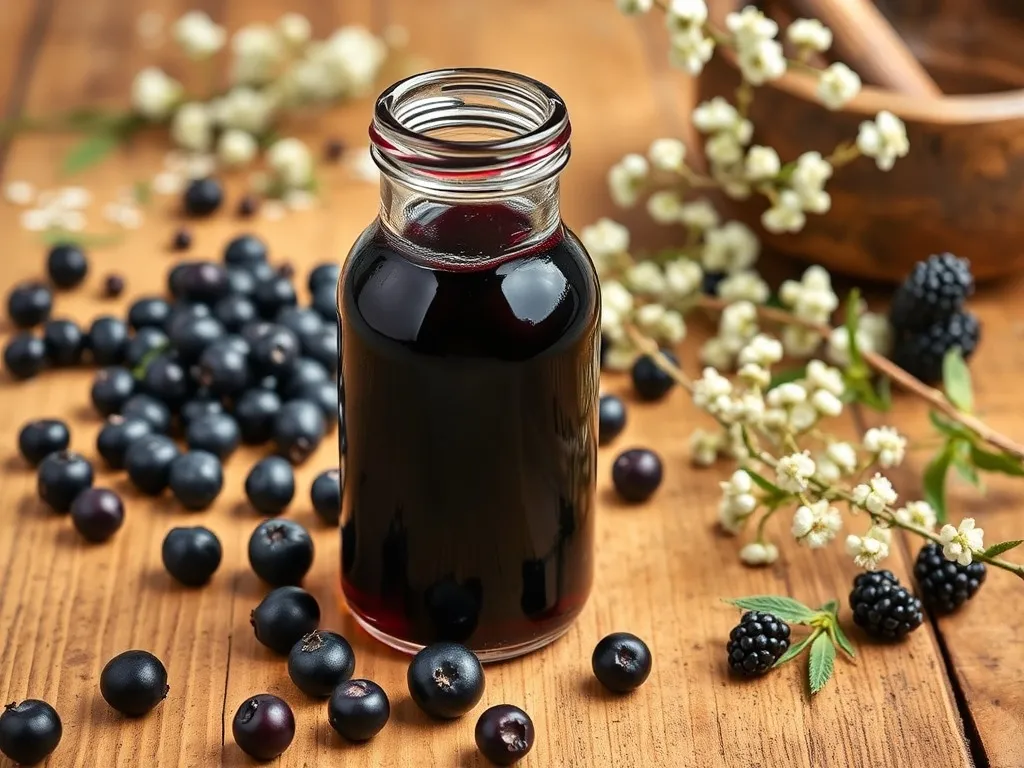 Syrop z czarnego bzu: przepis na domowy eliksir zdrowia